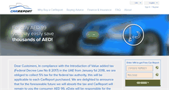 Desktop Screenshot of carreport.com
